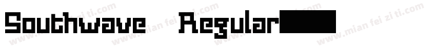Southwave Regular字体转换
